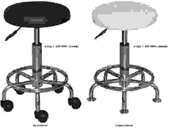 Табурет лабораторный ET-9040-1A