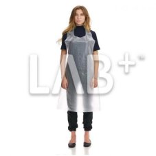 Фартук полиэтиленовый 76*120см, белый LAB+ 100/1000