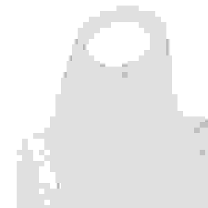 Фартук полиэтиленовый 81х125см, белый ПНД /Klever/100/1000