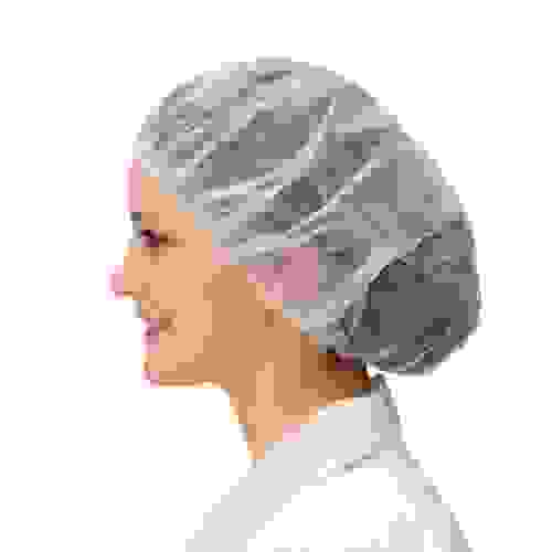 Шапочка "Берет" цвет - белый/100/1000/LEBOO HEALTHCARE PRODUCTS LIMITED/Китай