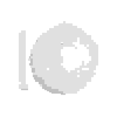 Шапочка гофрированная "Шарлотта" (цвет - белый) н/ст Шар-10/1р-Б 100шт/уп