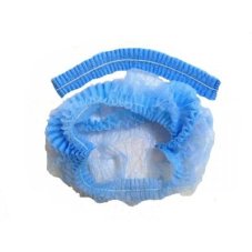 Шапочка гофрированная "Шарлотта" (цвет - голубой)/Xiantao Daoqi Plastic Co., Ltd./100/1000/