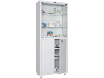Шкаф медицинский двухстворчатый HILFE MD 2 1670/SG