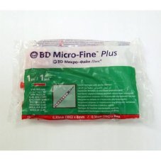Шприц о/р 3-х комп. инсул. 1мл U-40 с интегрир .иглой 30G 0,3х8,0мм /Micro-Fine plus BD/10/100