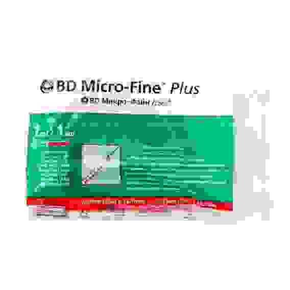 Шприц о/р 3-х комп. инсул. 1мл U-40 с интегрир. иглой 29G 0,33х12.7мм /Micro-Fine plus BD/10