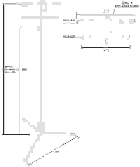 Штатив для вливаний разборный М192-03