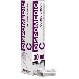 Щетка с хлоргексидина глюконатом (DISPOMEDIC scrub with chlorhexidine gluconate)