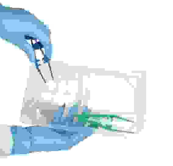 MATOSET - набор для хир.вмеш.::салфетки неткан.MATOVLIES - 2шт., тупферы неткан. 6шт, пинцет-2шт