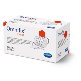 OMNIFIX elastic - лейкопластырь гипоаллерген. из неткан.матер.,белый 10 м х 15 см, HARTMANN, 9006043
