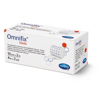 OMNIFIX elastic - лейкопластырь гипоаллерген. из неткан.матер.,белый 2 м х 10 см, HARTMANN, 9006013