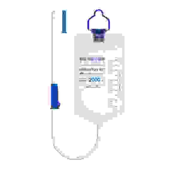 Кружка Эсмарха MEDEREN 2000 мл с роликовым зажимом о/р стерильная